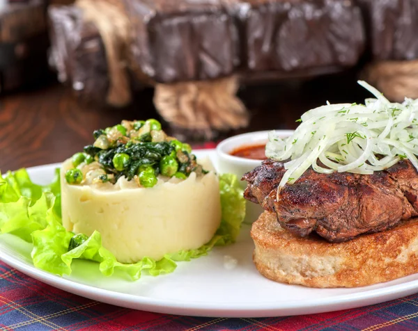 Gourmet-Steakfleisch — Stockfoto