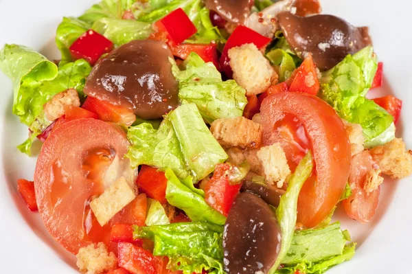 Pilzsalat — Stockfoto