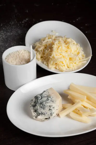 不同的奶酪 — 图库照片