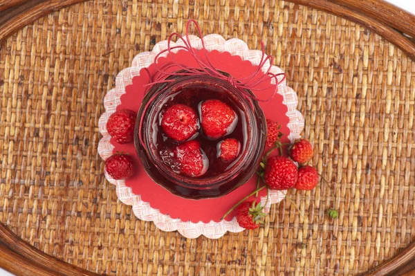 Strawberry jam — Stock Photo, Image