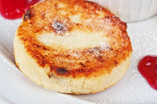 Cheese pancakes — Stock Photo, Image