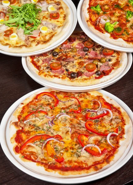 Pizza set — Stock Photo, Image