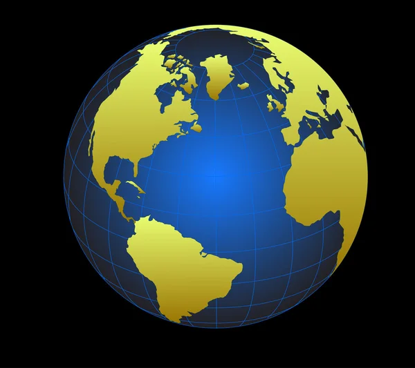 Vecteur Globe — Image vectorielle