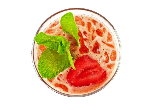 Strawberry kallt te — Stockfoto