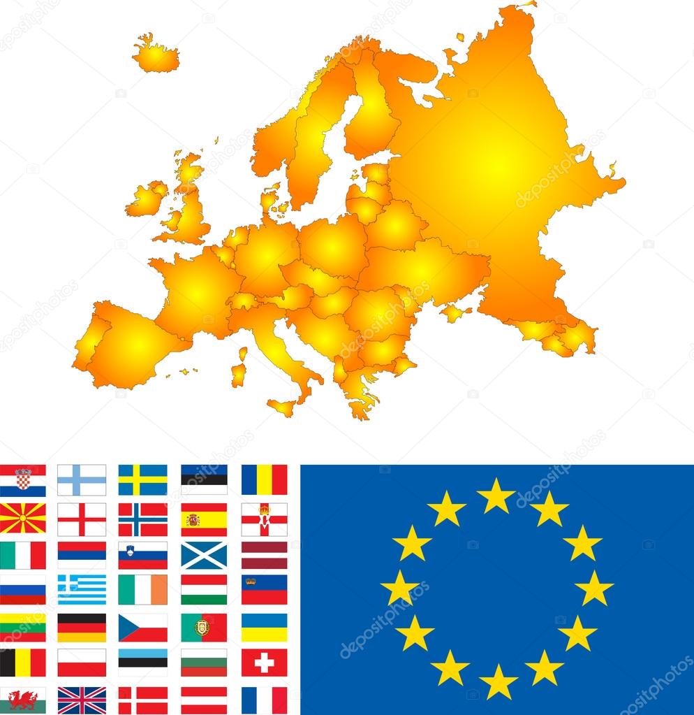 Europe map