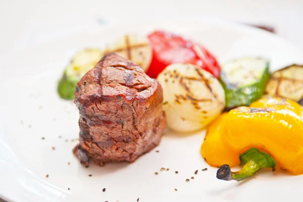 쇠고기 고기와 야채 — 스톡 사진