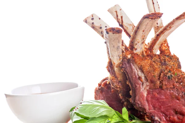 Costola di agnello arrosto — Foto Stock