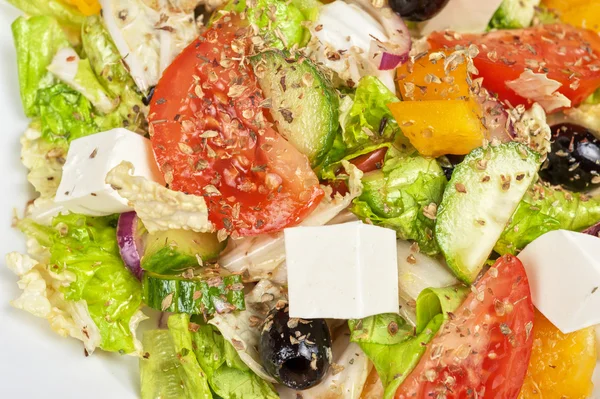 Griechischer Salat — Stockfoto