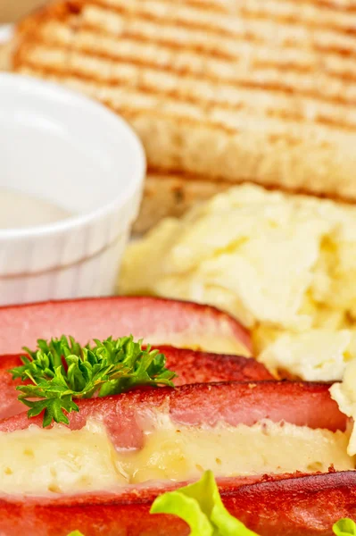 Embutidos con queso y tortilla — Foto de Stock