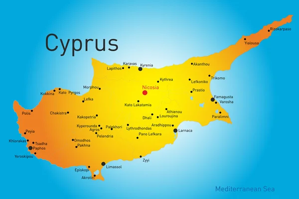 Кипр — стоковый вектор