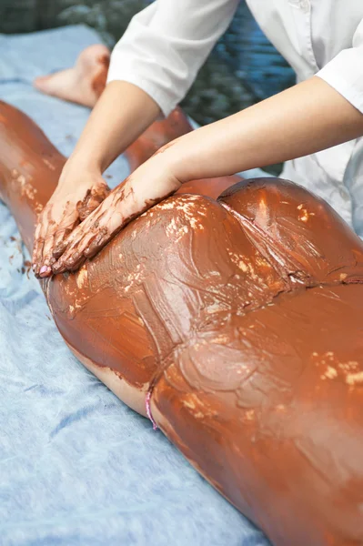 หน้ากากช็อคโกแลต — ภาพถ่ายสต็อก