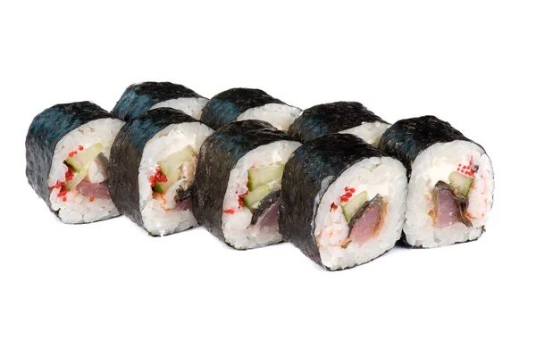 Geroosterde roll met tonijn — Stockfoto