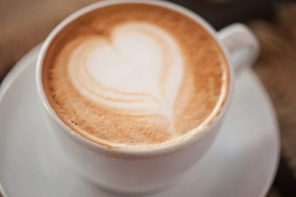 Forma del corazón café — Foto de Stock