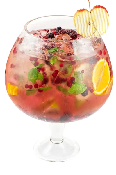 Berries and fruit cocktail — Stock Photo, Image