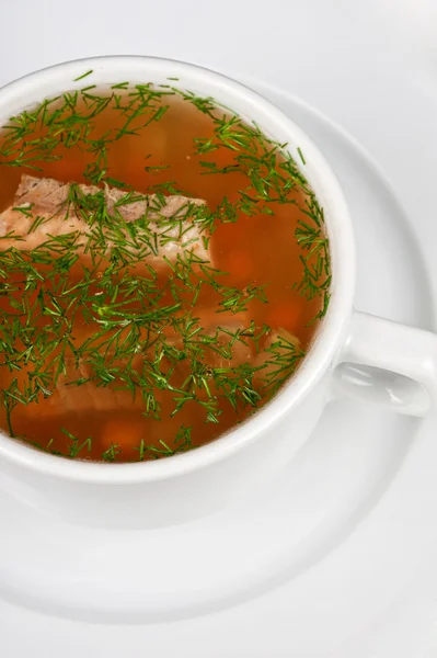 Sopa de pescado — Foto de Stock