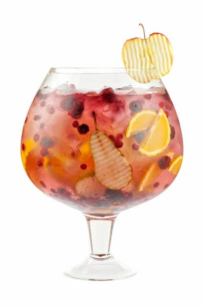 Berries and fruit cocktail — Stock Photo, Image