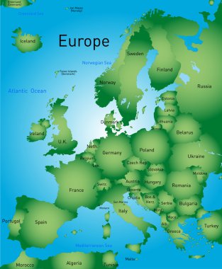 Map of europe