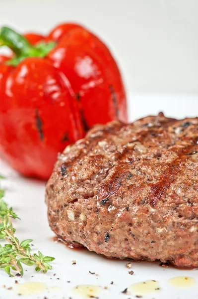 Hovězí steak — Stock fotografie