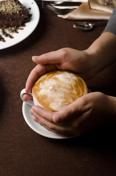 カプチーノ — ストック写真