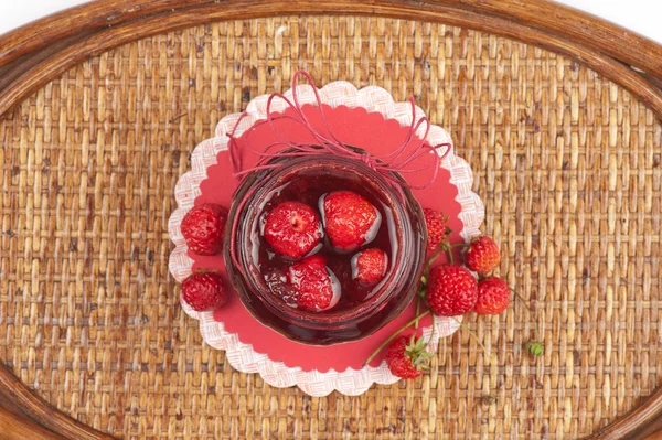 Strawberry jam — Stock Photo, Image