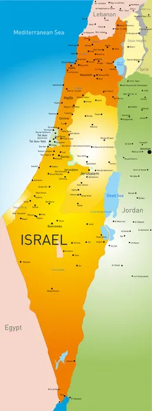 Israel — 图库矢量图片