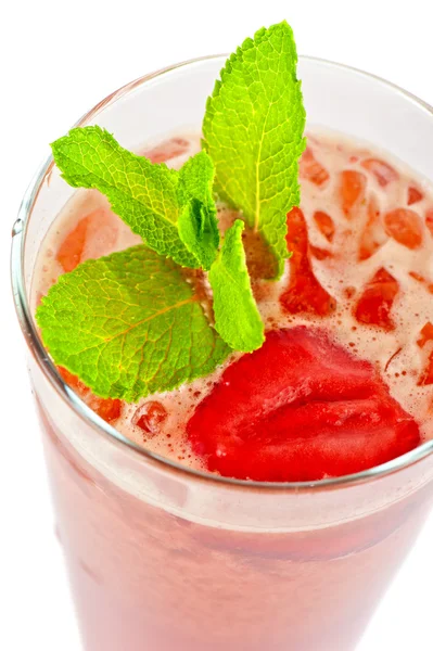 딸기 냉 차 — 스톡 사진