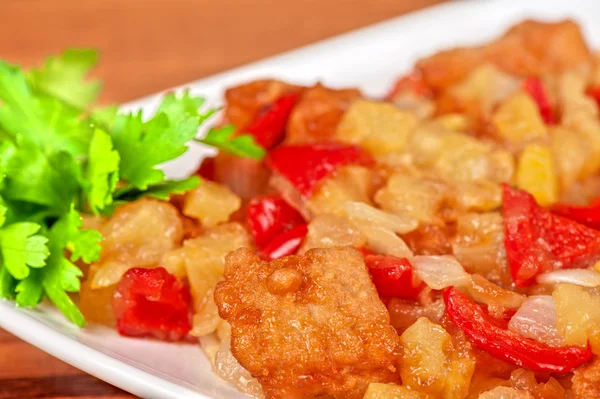 Stewed vegetables — Stock Photo, Image