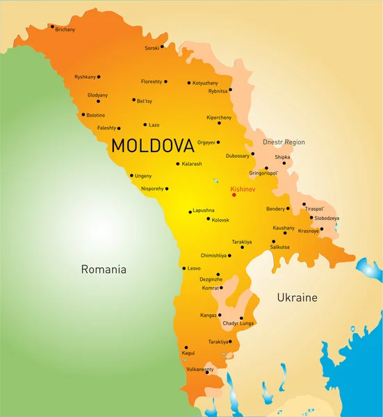 Moldavia — Vector de stock