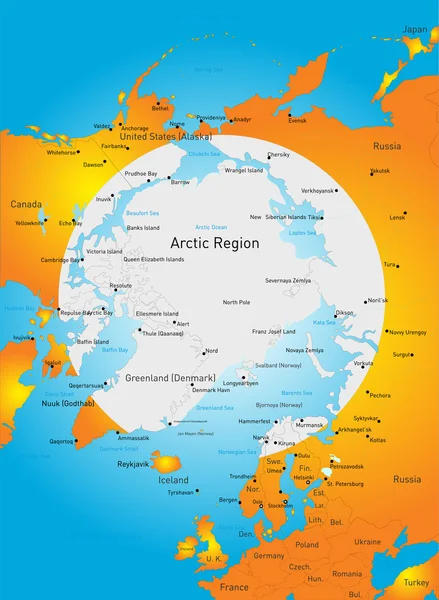 Північний полюс — стоковий вектор