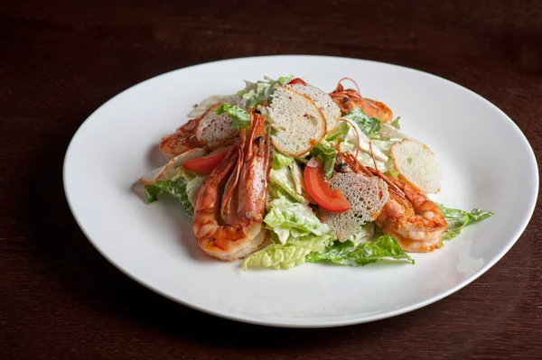 Salada de camarão saborosa — Fotografia de Stock