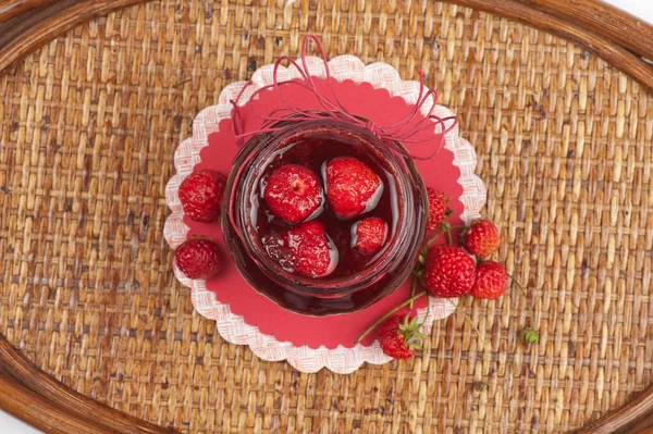 Strawberry jam — Stock Photo, Image