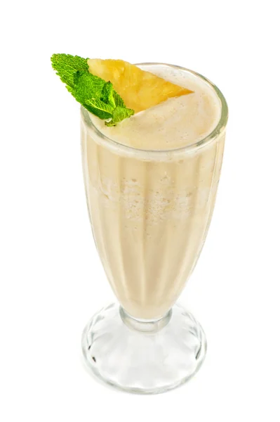 Ananas melk cocktail — Stockfoto