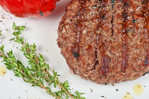 Hovězí steak — Stock fotografie