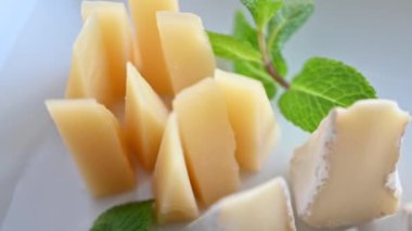 Peynir tabağı closeup