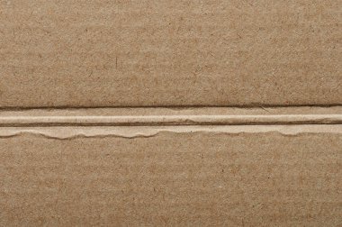 Kahverengi kağıt arka plan makrosu üzerindeki çizgi kapat görünümü