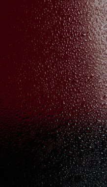 Cam yüzey makrosu üzerindeki damlacık çiği görüntüyü kapat