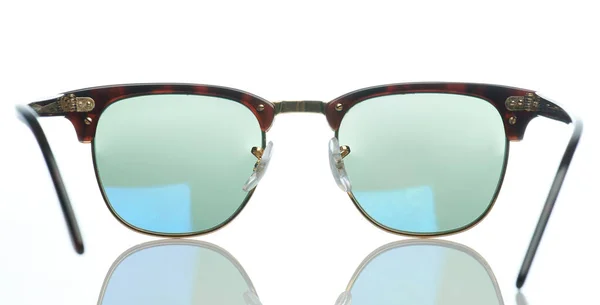 Modern Sunglasses Accessory Isolated White Studio Background — Stock Photo, Image