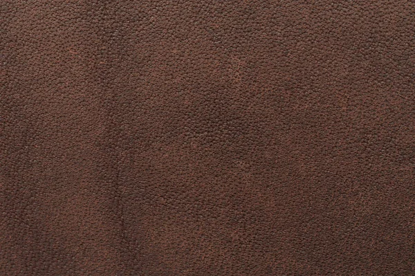 Dark Brown Leather Texture Flat Pattern Surface — Stock Photo, Image