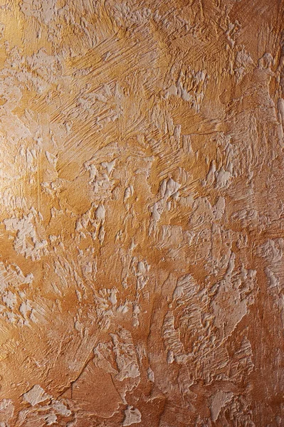 Textuur Van Abstract Golded Patina Wall Flat View Patroon Van — Stockfoto