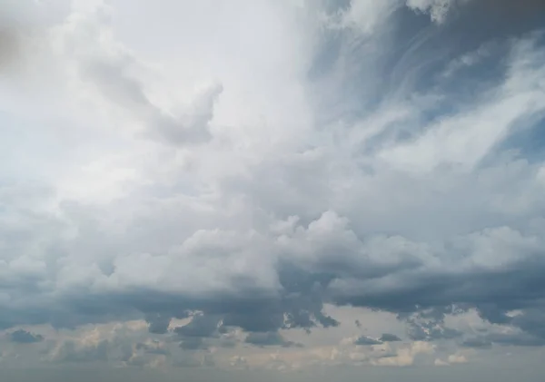 Regenwolken Himmel Hintergrundbild Von Der Drohne Oben — Stockfoto