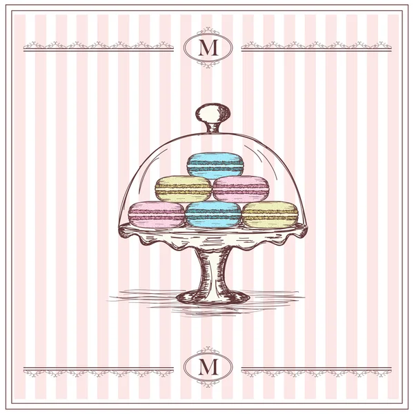 Macarons Stockvector