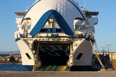 feribot kalkış için hazır