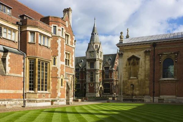 Pembroke College di Cambridge Stok Gambar Bebas Royalti