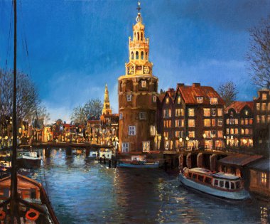 Amsterdam ışıklar