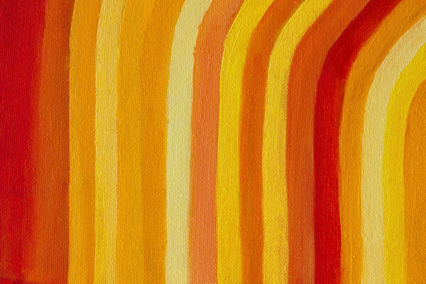 Abstract Warm Colors Strips Stock Image
