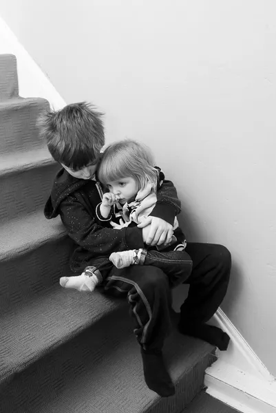 Αναστατωμένα παιδιά — Φωτογραφία Αρχείου