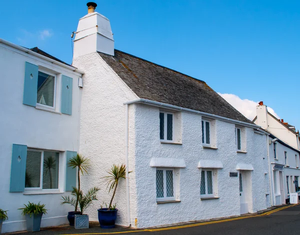 Strandhäuser in st mawes, falmouth — Stockfoto