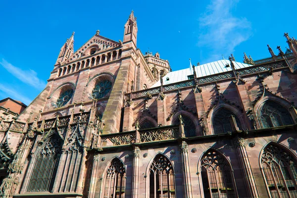 Strasbourg Cathedral - Notre Dame de Strasbourg — Stock Photo, Image