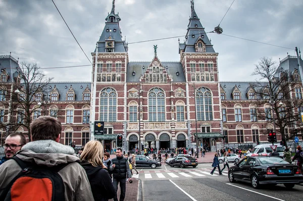 Rijksmuseum ad Amsterdam — Foto Stock