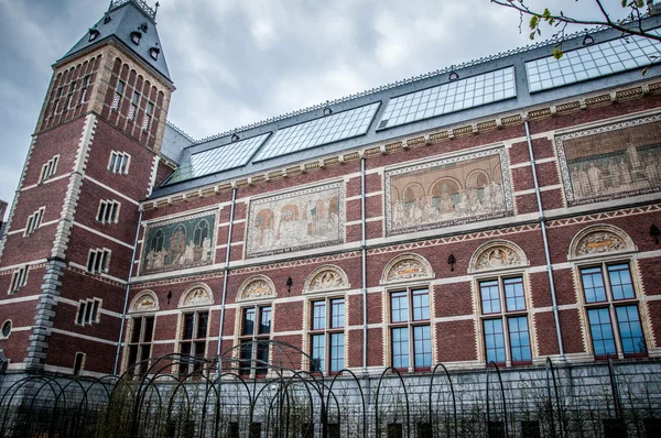 阿姆斯特丹的Rijksmuseum — 图库照片